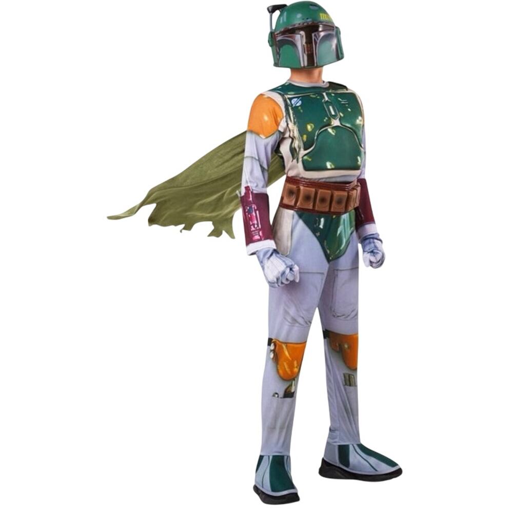 Rubies Boba Fett Halloween Child Costume Star Wars size medium Disney